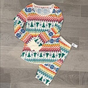 NWT Cozy & Colorful Thermal Pajamas